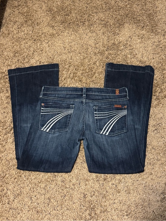 7 For All Mankind Denim - 7 For All Mankind Women’s Boot Cut Jeans - Dark Blue